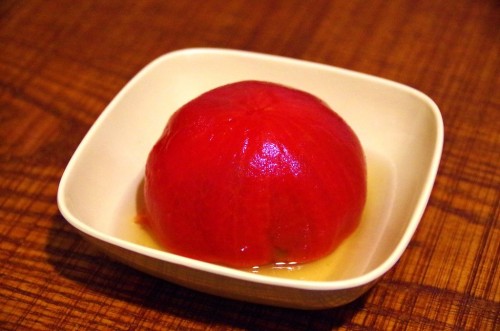 トマトの白だし漬け トマトの白だし漬け