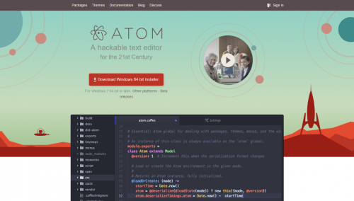 テキストエディタ Atom 導入メモ